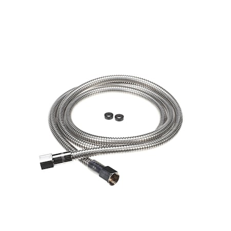 T&S BRASS Stainless Steel Flex Hose 84 Length 716 ID 013E-84H